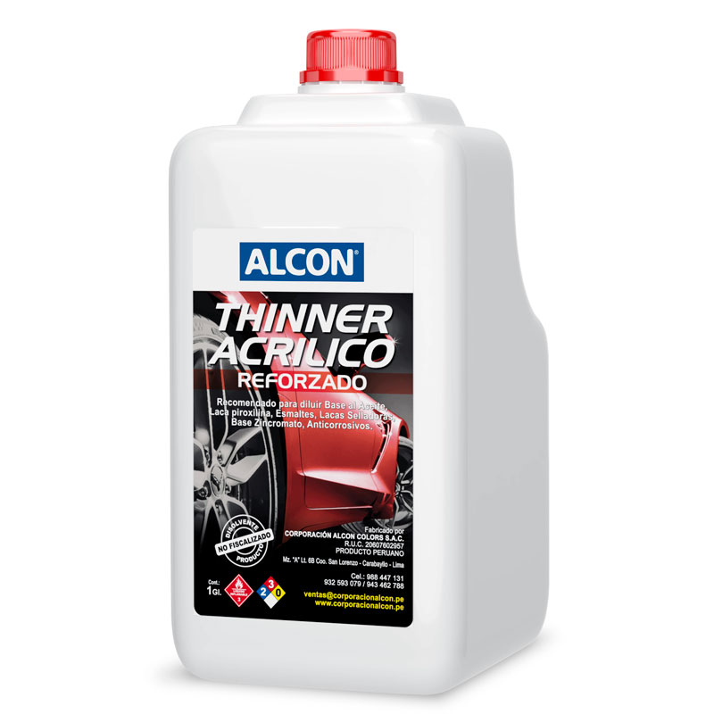 Thinner acrilico reforzado Alcon